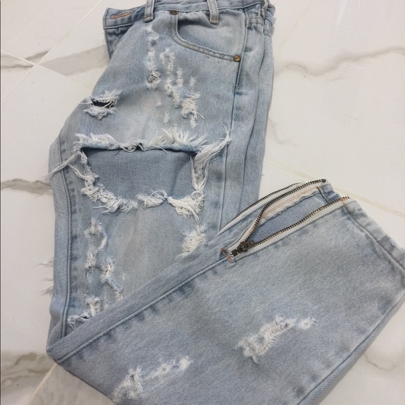 One Teaspoon Trashed Free Birds - Picture 2 of 6